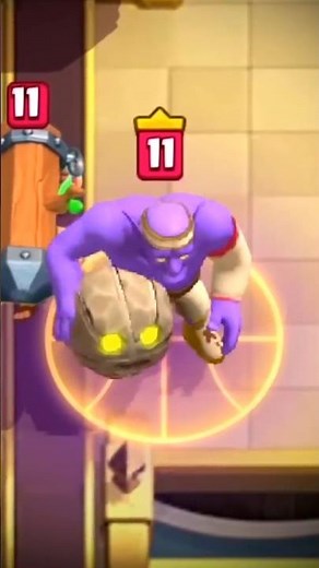 😱🚨 NEW HERO *THROWS ROCKS* (SCARY) 🚨😱 #shorts #clashroyale