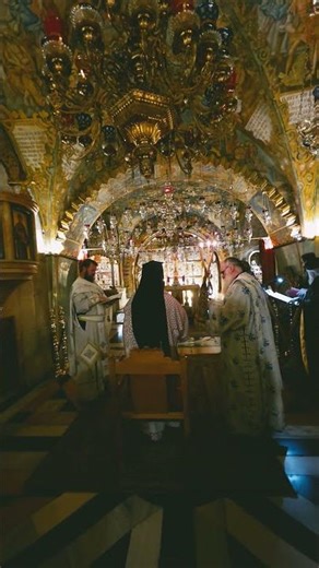 Hierarchical Liturgy served by bishop Theofanos