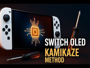 Switch OLED Modchip Installation (Kamikaze Method) - Customer Repair #3