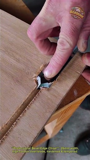 Premium Wood Chisel — Clean & Precise Cuts Every Time | Kirschen / Cherry Brand 26mm #carpentry