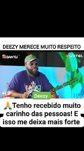Deezy agradeçe aos fãs pelo apoio e carinho que tem recebido.🙏🔥😍 #deezy #flypodcast | Folha Original