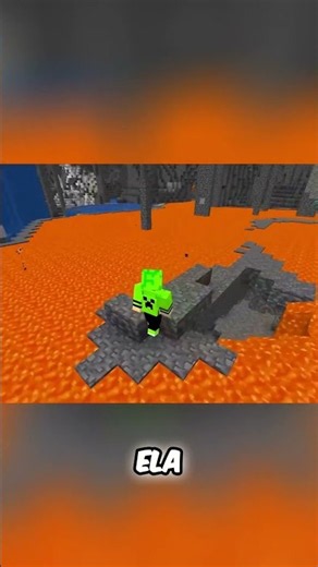 Minecraft Desafio de Diamante na Lava com Dash