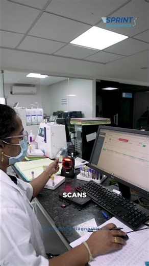 🚀 Discover How Your Blood Test Sample Is Processed at Sprint Diagnostics! #LabTesting