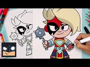 How To Draw Lumi | Brawl Stars - Videos For Kids