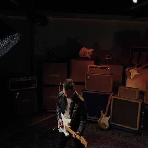 Introducing the Lincoln Brewster Stratocaster in Olympic Pearl. This soulful Strat features an ash body, compound-radius fingerboard and a 2-point synchronized tremolo with bent steel saddles and a pop-in tremolo arm. Learn more: https://bit.ly/4cMtQBJ | Fender