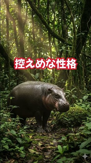 知られざる珍獣、コビトカバの真実。#カバ#雑学#動物