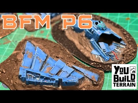 Painting your Warhammer 40k terrain - The Battle for Macragge