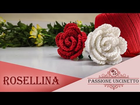 TUTORIAL: Crochet Rose 🌹