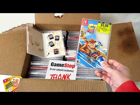 I Bought 100 USED Switch Games from GameStop