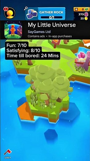 More of a relaxing and satisfying offline game #bestofflinegames