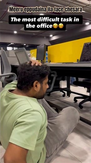 Office lo Charger Pettadam - Project Complete Cheyyadam 😂⚡#telugu #corporatelife #9to5life #shorts