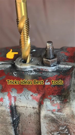 🦾Best Working bushing Tool ideas #Threding #taping #drilling #automobile#💯tools #metalwork #bushing