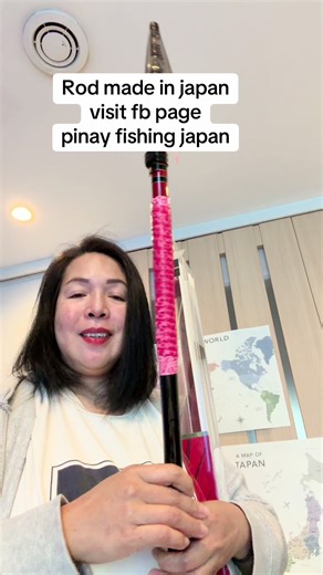 rod 5.7 M made i. japan #pinoyanglers #fishing ##ladyangler #fishingtime #japan