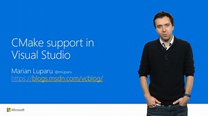 Поддержка CMake в Visual Studio 2017