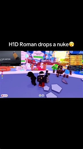 H1D Roman dropping a nuke#plsdonate #fyp #viralvideo #motion #zenin