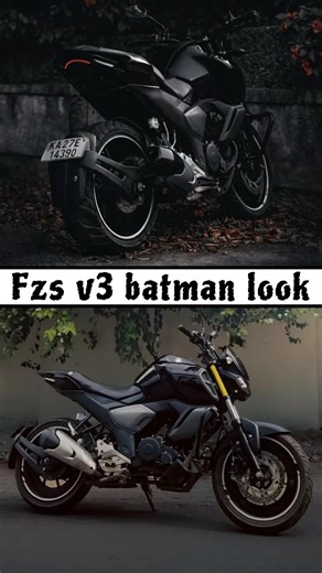 Fzs v3 batman modification