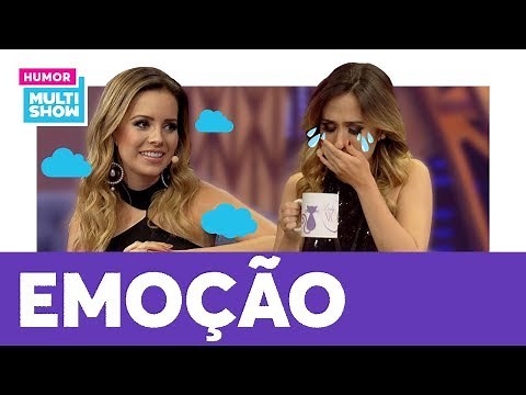 Sandy EMOCIONOU Tatá Werneck com surpresa no palco! 😍 | ESQUENTA LADY NIGHT | Humor Multishow