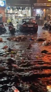 Sakinaka Drenched: Heavy Rain Trigger Waterlogging and Garbage Overflow in Mumbai! Heavy monsoon rains have caused severe waterlogging in Sakinaka, Mumbai, with garbage and waste overflowing onto the streets. The situation has created major traffic bottlenecks and raised health concerns due to the mixing of floodwater and uncollected waste. Residents are urging swift action from civic authorities as the area remains submerged, and local businesses and commuters continue to suffer. . . . . #Sakin