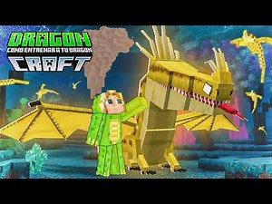 We Discovered the Fireworm Kingdom! | DragonCraft #12 | How to Train Your Dragon in Minecraft