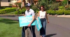 Local Family makes signs to remind community to stay strong and support local businesses