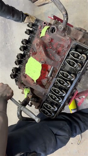 1967 327 intake manifold delete. #chevyv8 #chevy #v8 #engine #cars #car #carcommunity