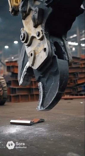 Extreme Hydraulic Shear vs Giant Steel Chains & Beams – Hyper-Realistic ASMR Destruction