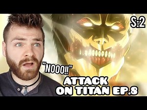 EREN LOST!!!? | ATTACK ON TITAN EPISODE 8 | SEASON 2 | New Anime Fan! | REACTION