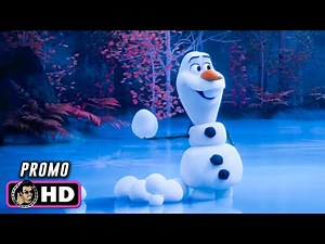 AT HOME WITH OLAF "Fun With Snow" (2020) Disney