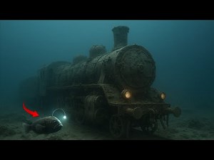 Incredible! We Discovered an Abandoned Train in the Deepest Part of the Ocean