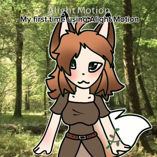 This is my first time using Alight Motion. I had some troubles but I managed to do it ^.^ #animation