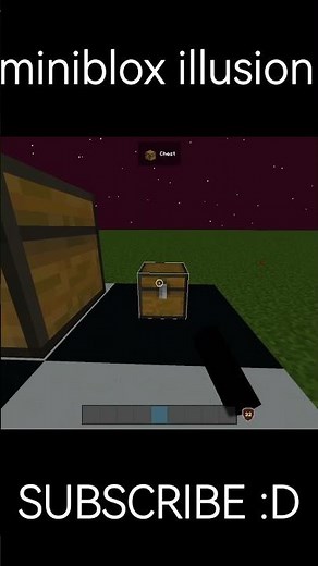 Miniblox illusion CRAZY #miniblox #minecraft