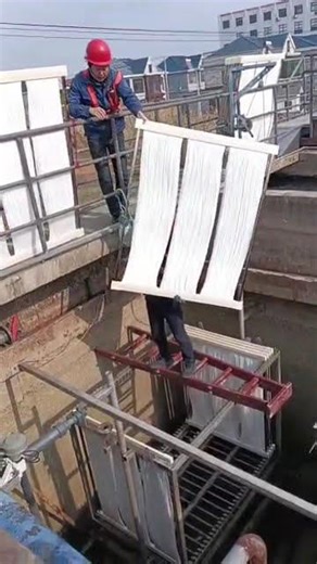 1250 mm MBR modules installation