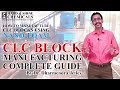 CLC Blocks Project Report Bricks Manufacturing Process Plan PDF