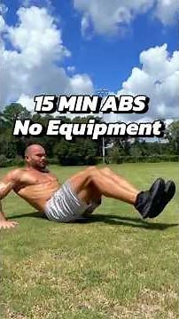 🔥At Home Bodyweight AB WORKOUT! (No Equipment Needed)
