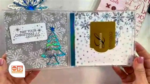 Terri O shows you how to make a gift card holder from an old CD case!