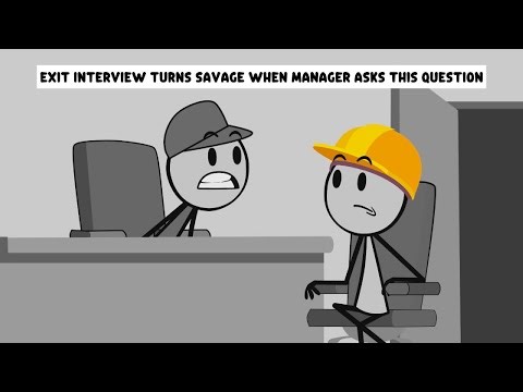 Exit Interview Turns Savage When Manager Asks This Question