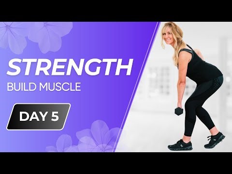 Full Body Strength Workout Over 50 | Tone & Build Lean Muscle (Day 5) New Year Activation Challenge!