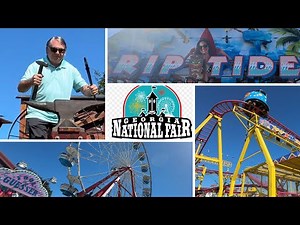 Exploring the Perry Georgia National Fair 2024! Purgatory Ironworks, Rides and More.