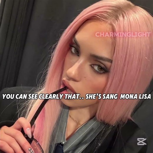 S.he said Mona LISA SHE AINT TALKING ABT THE BLACKPINK LISA#katseye #shorts