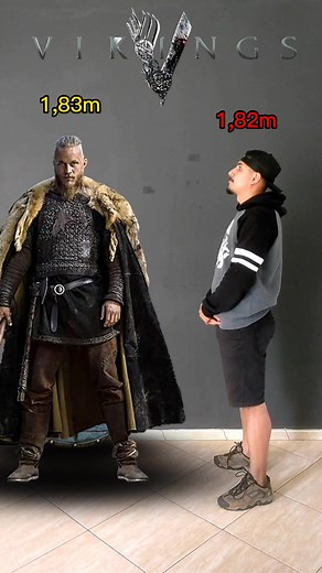 Altura de Alguns Personagens de Vikings Parte 1