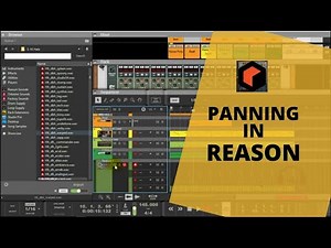 Reason 11 Basics : How to Pan Vocals In Reason Studios, for BEGINNERS | 2021