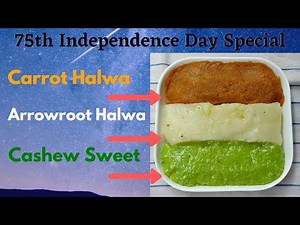 Tricolour Sweets I 75th Independence Day Special Recipe I #simplerandhap #independenceday