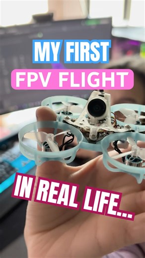 I Tried Real FPV after 100 Hours in a Simulator…