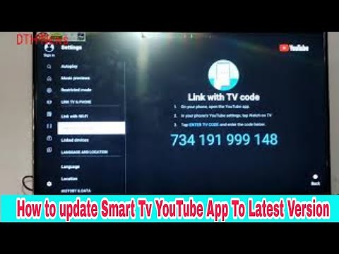 How to update Smart Tv YouTube App To Latest Version
