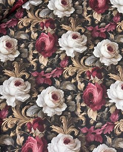 Round Oilcloth Tablecloth Water-repellent Tablecloth With Floral and Plant Print Table Setting Effect Retains Spilled Liquids on the Surface - Etsy Canada