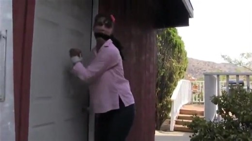 Sun fukin his mother, Busty girl outdoor restrain bondage