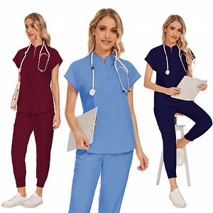 [Hot Item] Stable Quality Uniforms Nursing Hospital Sets Women Nurse Uniform