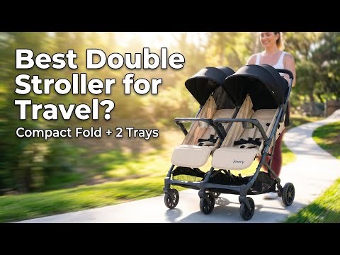 Joovy Kooper X2 Double #Stroller Review — Best Lightweight Double Stroller for Travel?