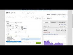 stock trading basics,buy stock on Etrade step by step instructions