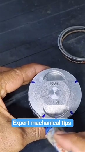 Pistan ring setting easy matched #automobile #mechanic #viral